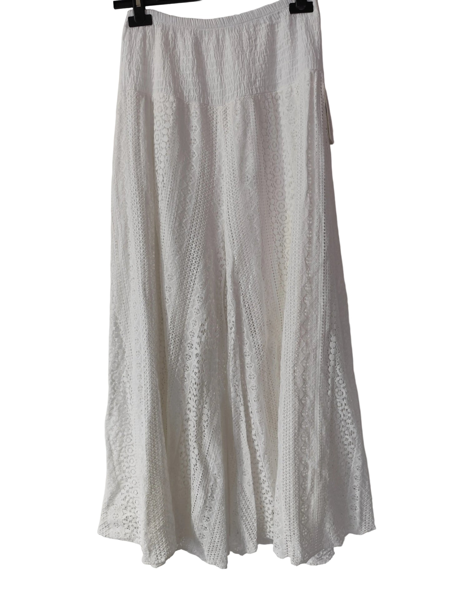 Pantalon Palazzo en Dentelle Crochet – Esprit Bohème Chic