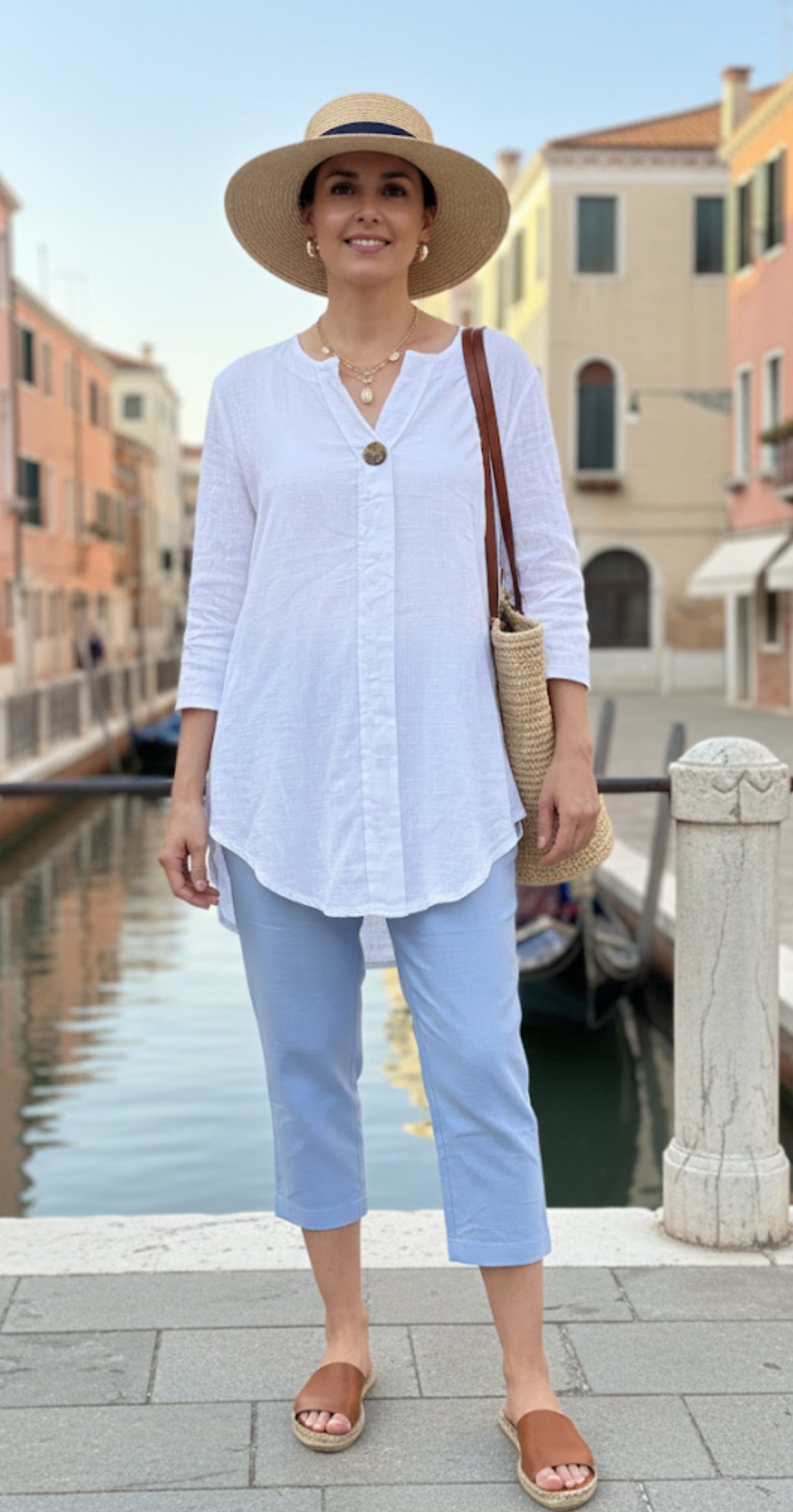 Blouse Bohème Chic en Coton – Légère et Élégante