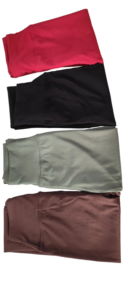 Leggings côtelé taille haute