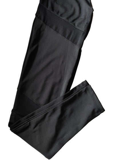 🖤 Legging Fitness "Onyx Mesh" – Style & Performance