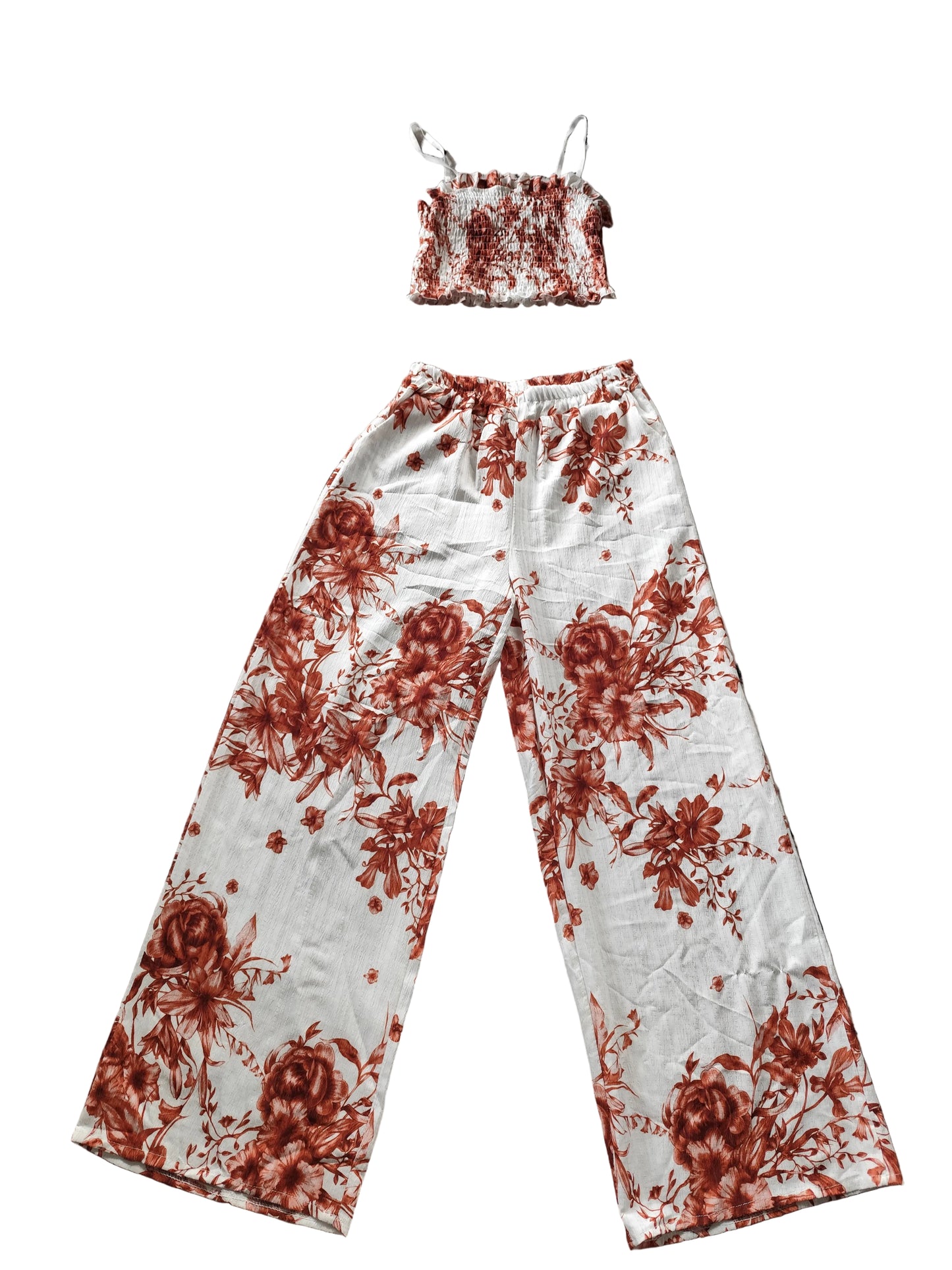 Ensemble Estival Floral - Chic & Confortable