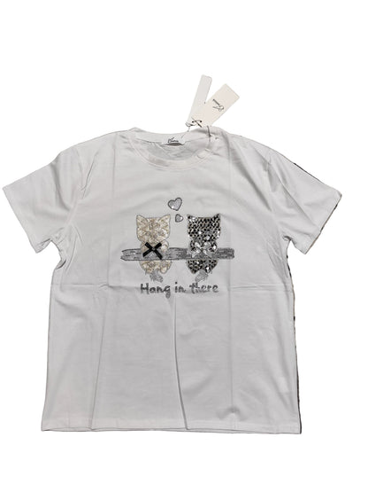 T-Shirt Graphique "Chic & Strass" – Éclat et Confort
