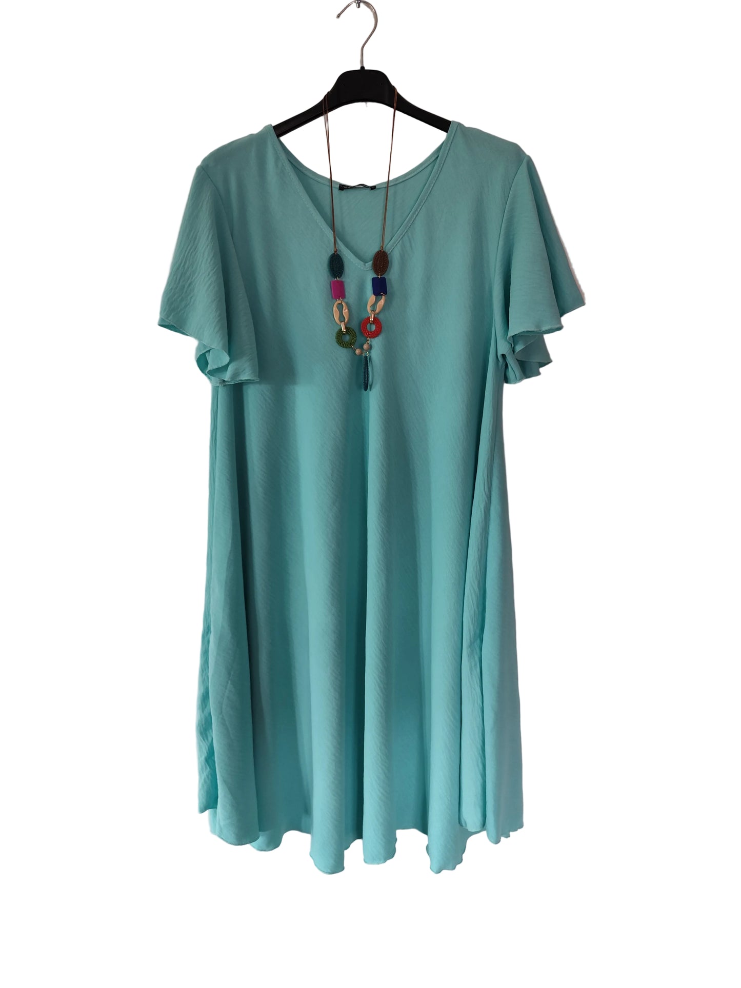 Robe d'Été Fluide "Vivi Mode" – Élégance Italienne & Confort