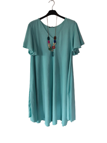 Robe d'Été Fluide "Vivi Mode" – Élégance Italienne & Confort