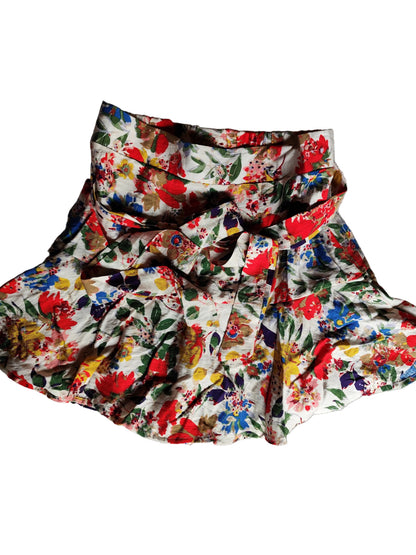 Jupe-Short Fleurie – L'Éclat du Printemps avec une Liberté Totale