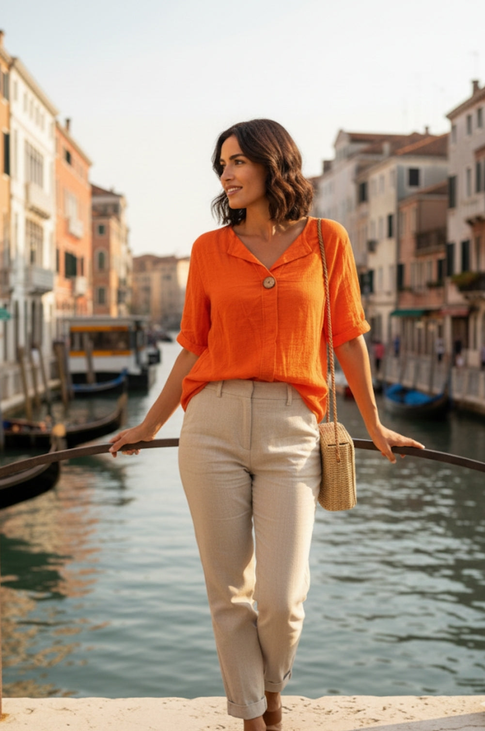 Blouse en Gaze de Coton - Style Riviera 🌿