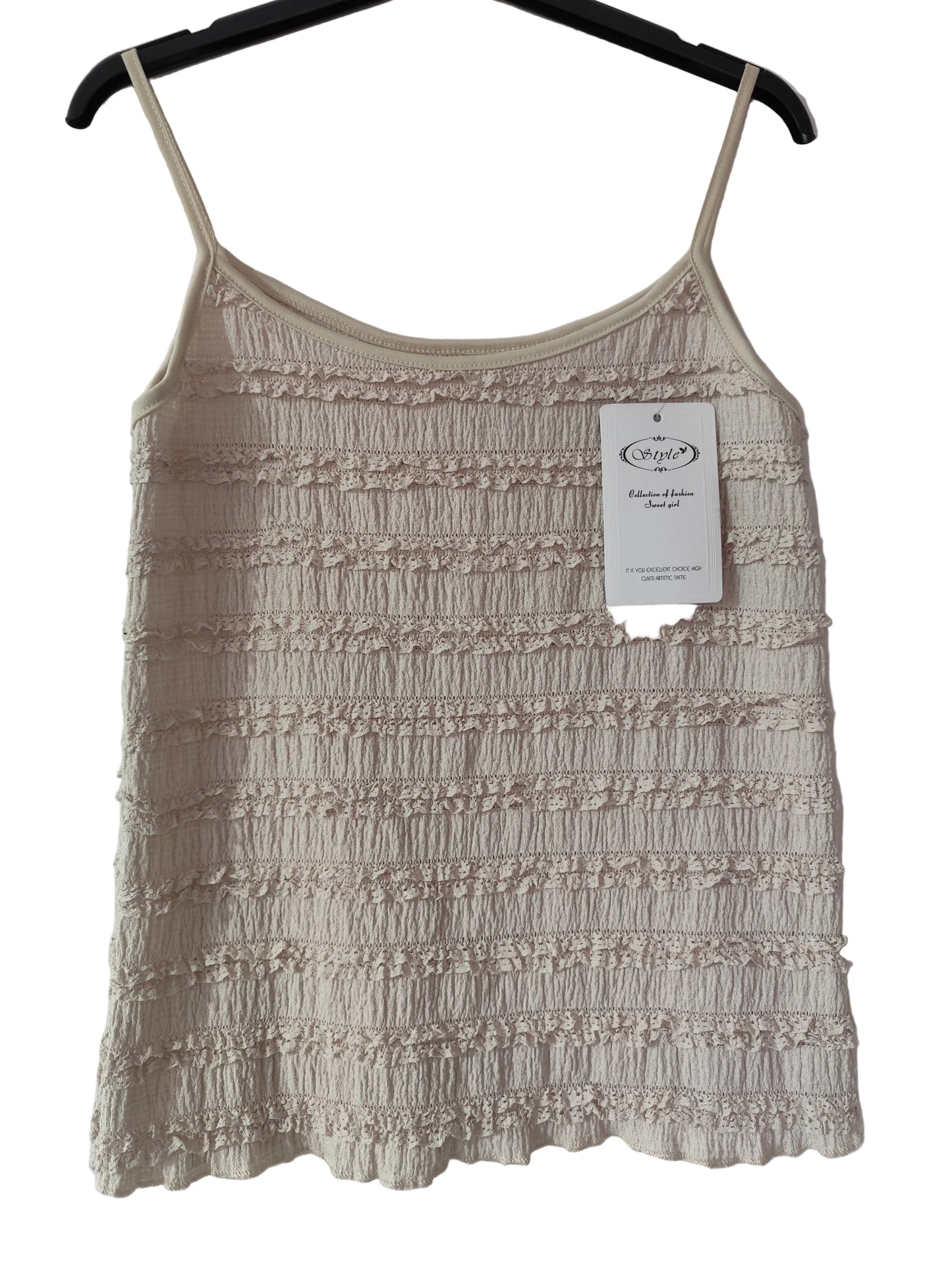 🌸 Top Caraco Froncé en Coton – Style Bohème & Frais