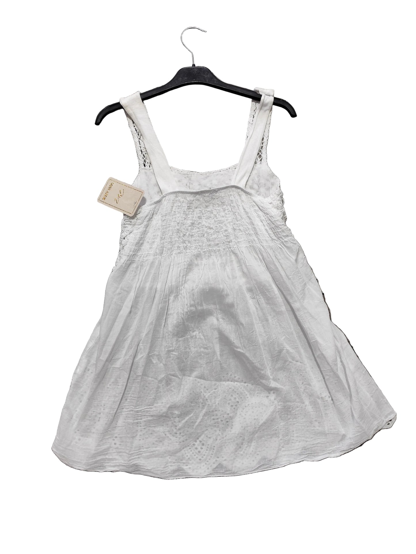 Top Tunique / Mini-Robe en Broderie Anglaise – Style Bohème Chic
