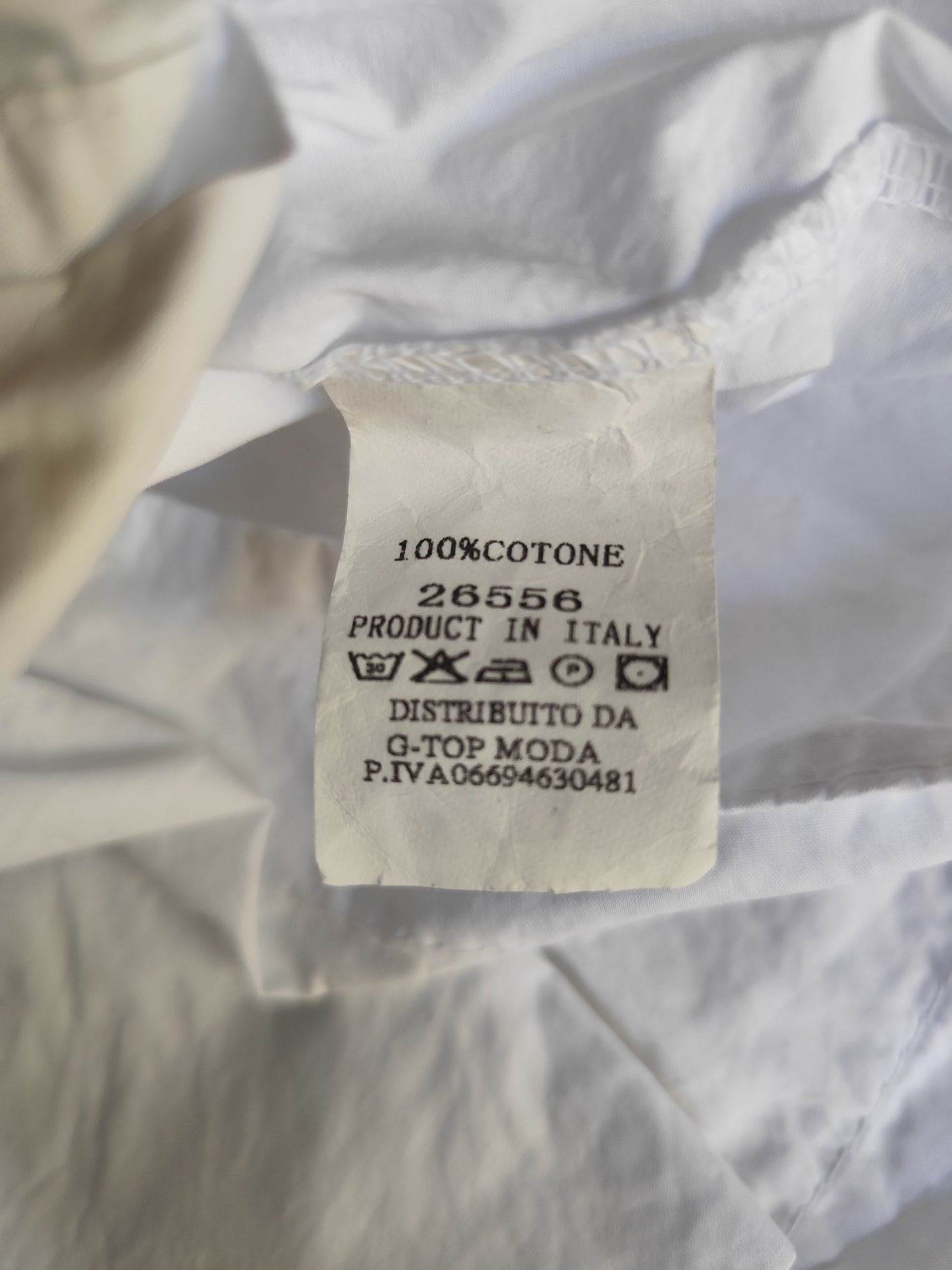 Chemise Courte en Coton Blanc – Style "Boxy" & Décontracté