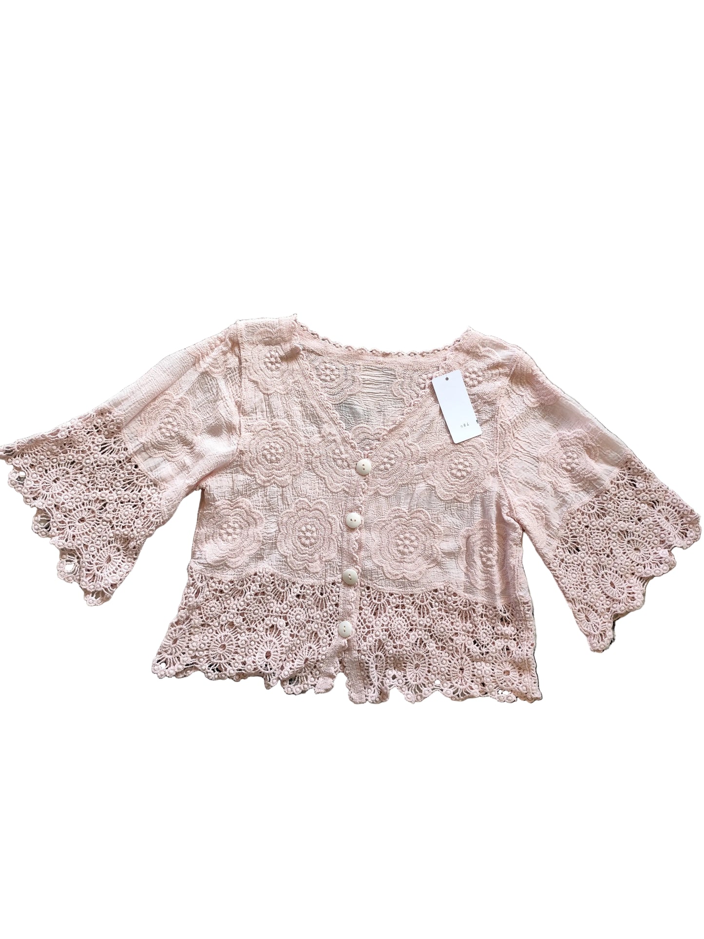 Blouse Romantique en Coton Brodé – Style Bohème Chic