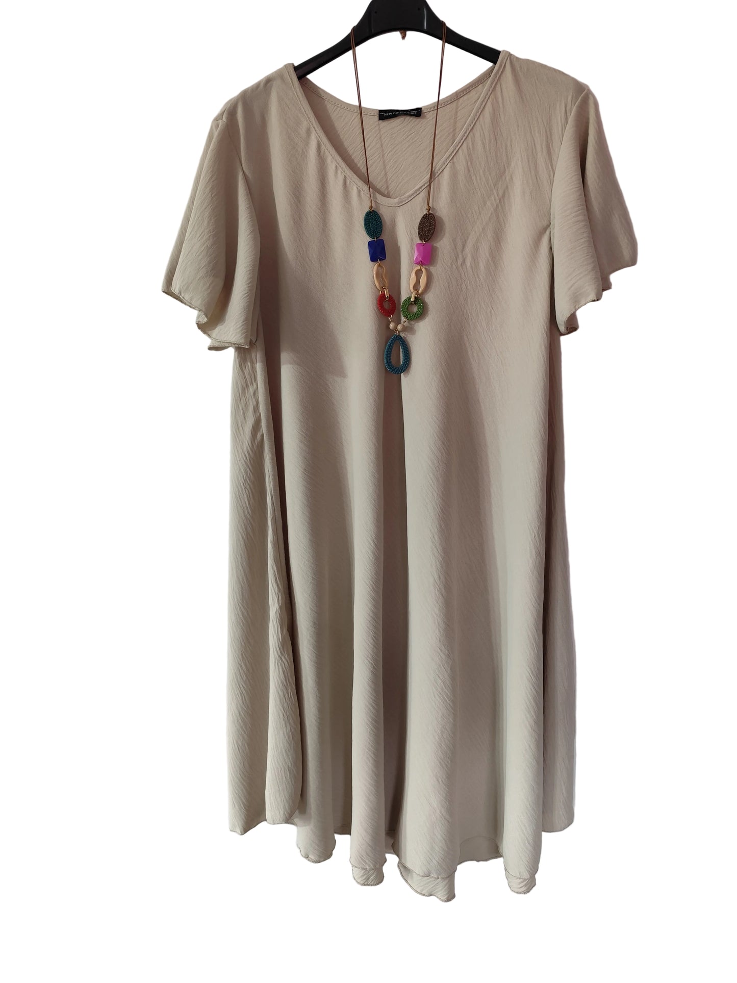 Robe d'Été Fluide "Vivi Mode" – Élégance Italienne & Confort