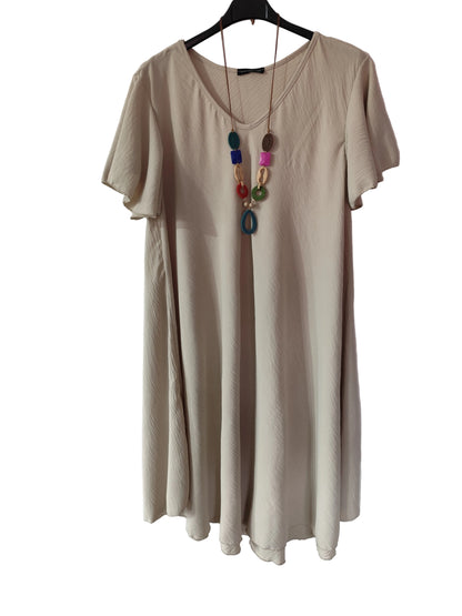 Robe d'Été Fluide "Vivi Mode" – Élégance Italienne & Confort