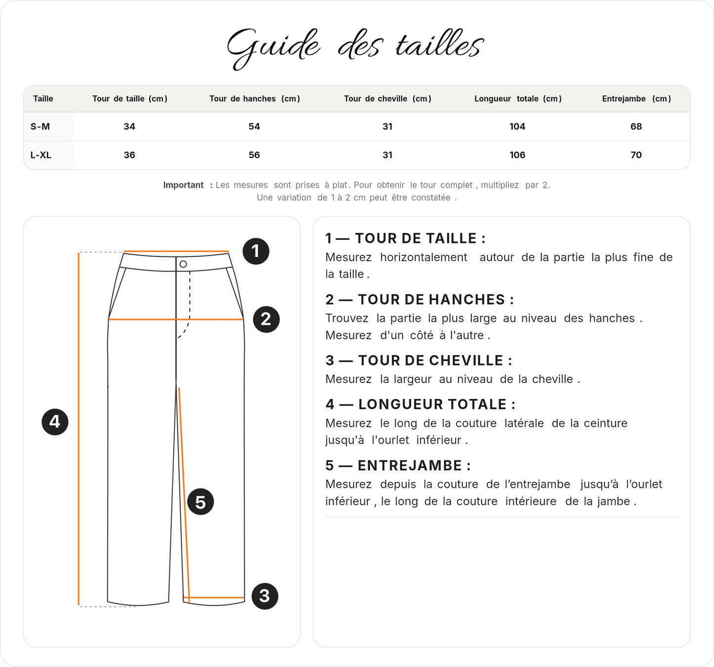 Pantalon Large Imprimé "Coquillages" - Style Bohème Chic
