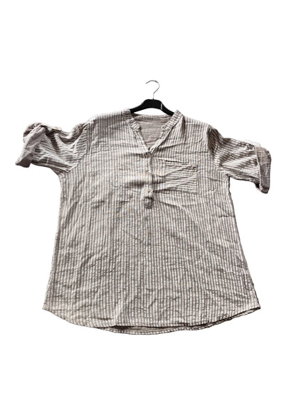 Chemise / Blouse légère à rayures style casual chic