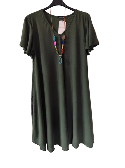 Robe d'Été Fluide "Vivi Mode" – Élégance Italienne & Confort
