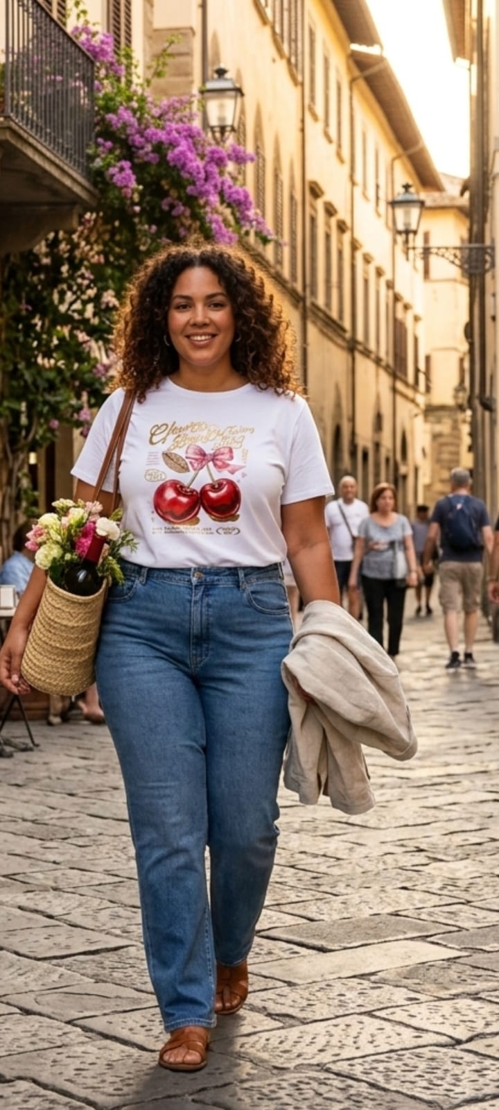 🌟 Le T-shirt Graphique "Made in Italy" – Style, Confort & Fraîcheur